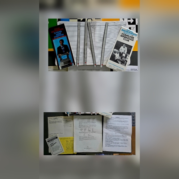 Original owner VintageTexas instruments program recorder. Working. EXTRA MANUALS - Picture 13 of 16